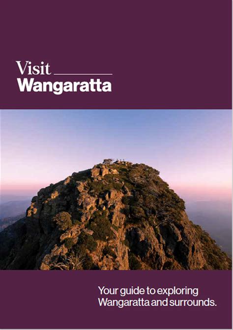 Visitor Guides & Brochures Visit Wangaratta.